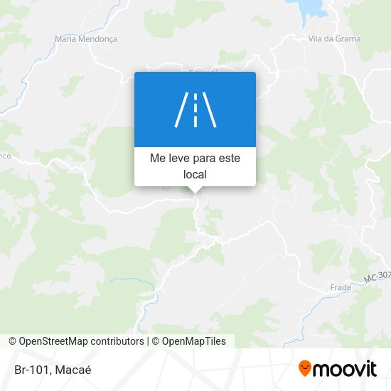 Br-101 mapa
