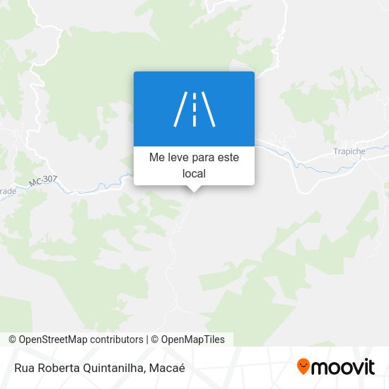Rua Roberta Quintanilha mapa