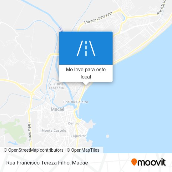Rua Francisco Tereza Filho mapa