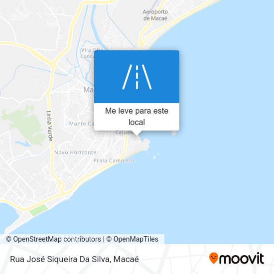 Rua José Siqueira Da Silva mapa