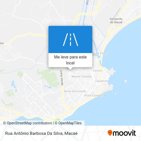 Rua Antônio Barbosa Da Silva mapa