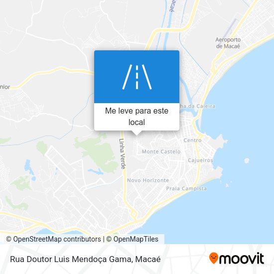 Rua Doutor Luis Mendoça Gama mapa
