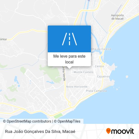Rua João Gonçalves Da Silva mapa