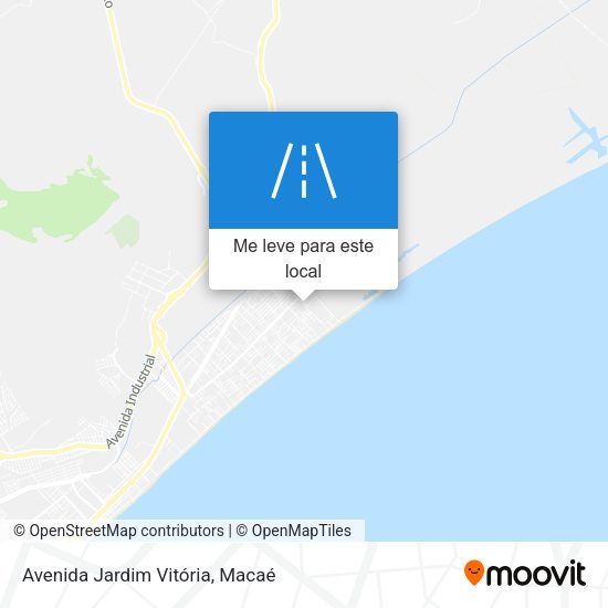 Avenida Jardim Vitória mapa