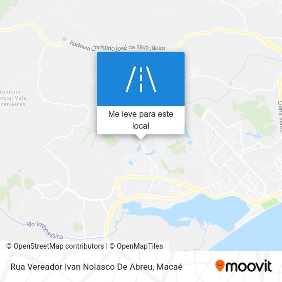 Rua Vereador Ivan Nolasco De Abreu mapa