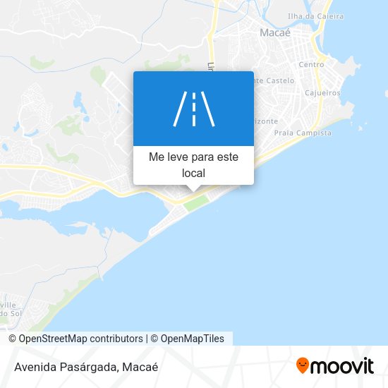 Avenida Pasárgada mapa