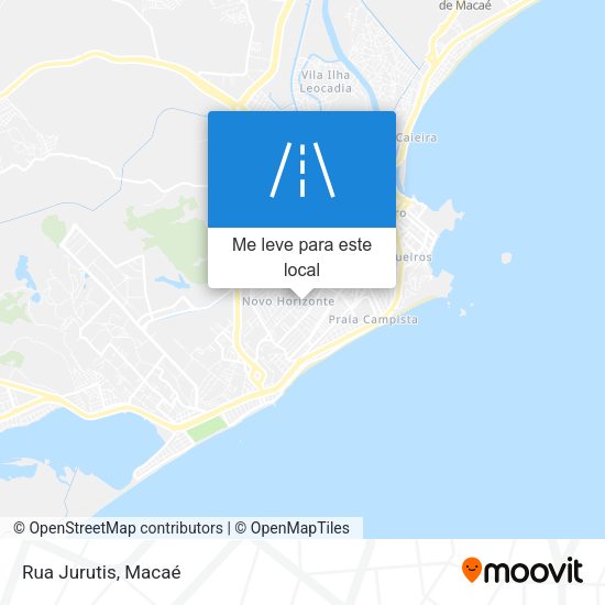 Rua Jurutis mapa