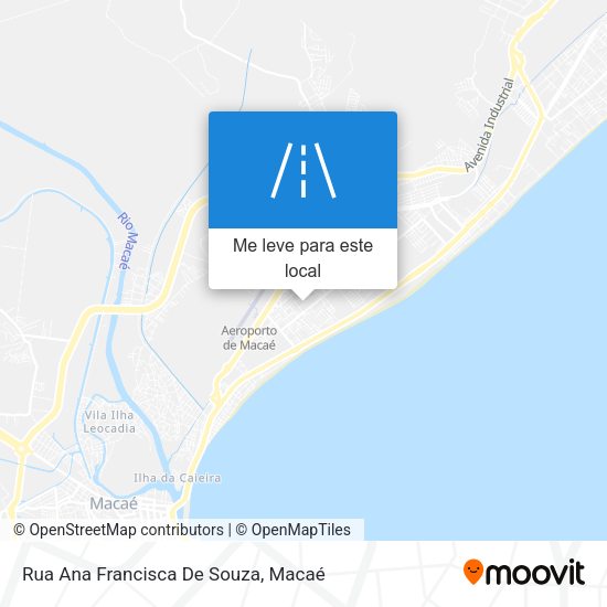 Rua Ana Francisca De Souza mapa