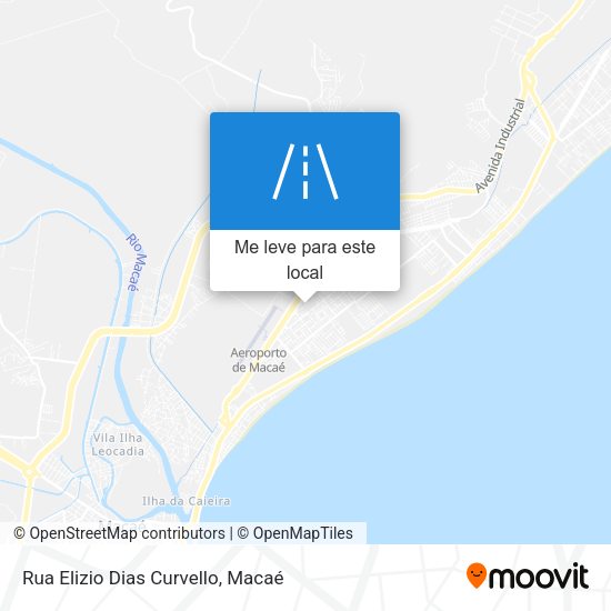 Rua Elizio Dias Curvello mapa