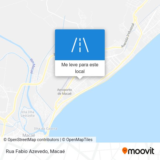 Rua Fabio Azevedo mapa
