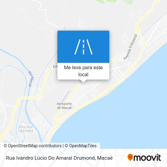 Rua Ivandro Lúcio Do Amaral Drumond mapa
