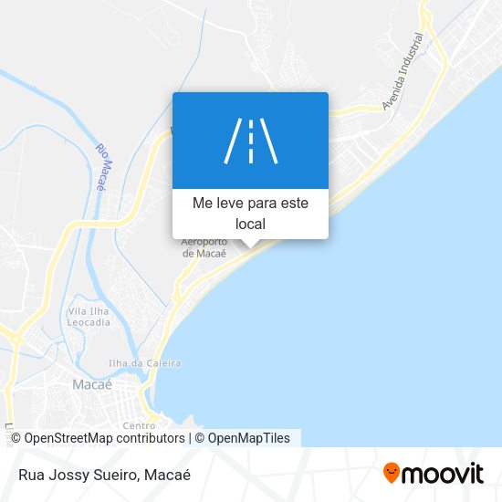 Rua Jossy Sueiro mapa