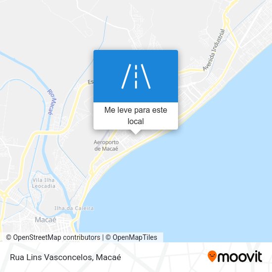 Rua Lins Vasconcelos mapa