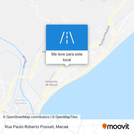 Rua Paulo Roberto Possati mapa