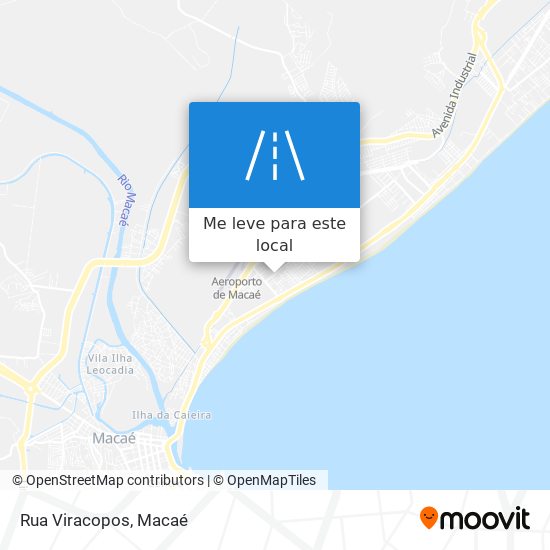 Rua Viracopos mapa