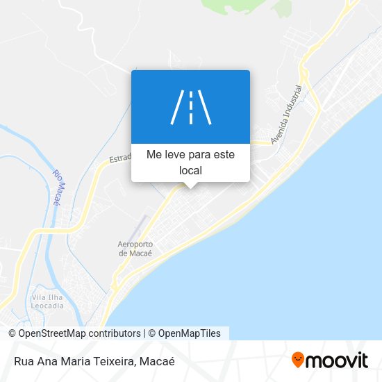 Rua Ana Maria Teixeira mapa