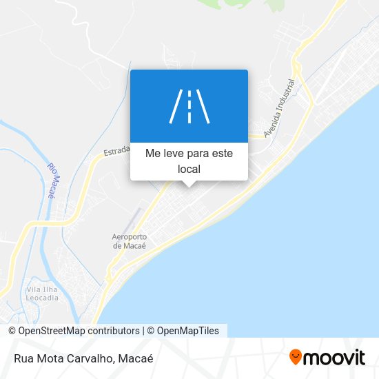 Rua Mota Carvalho mapa