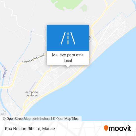 Rua Nelson Ribeiro mapa