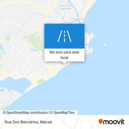 Rua Dos Bancários mapa