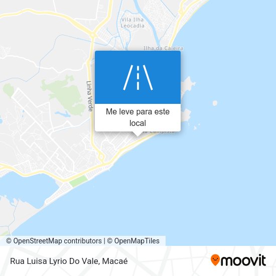 Rua Luisa Lyrio Do Vale mapa