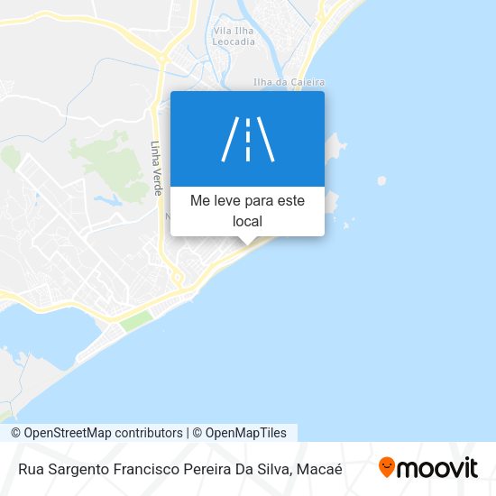 Rua Sargento Francisco Pereira Da Silva mapa