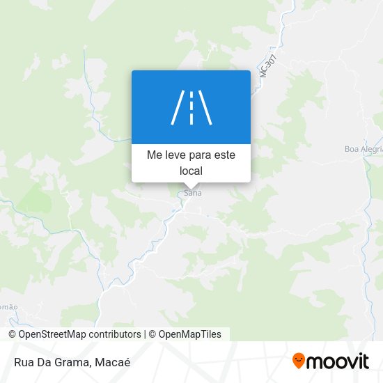 Rua Da Grama mapa
