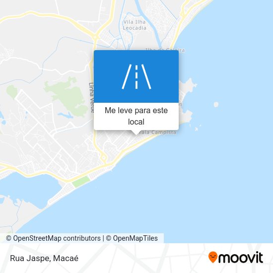 Rua Jaspe mapa