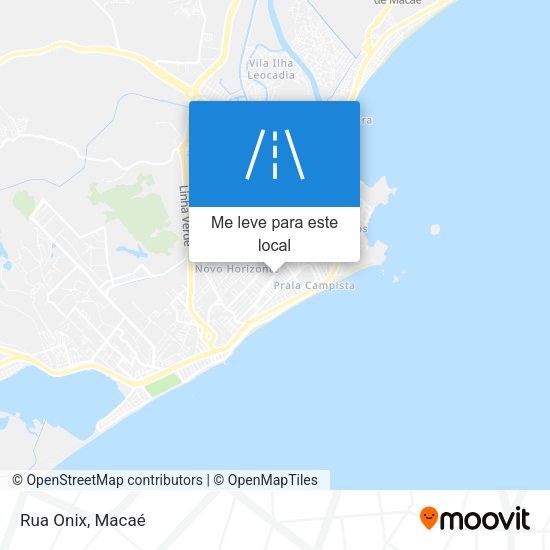 Rua Onix mapa