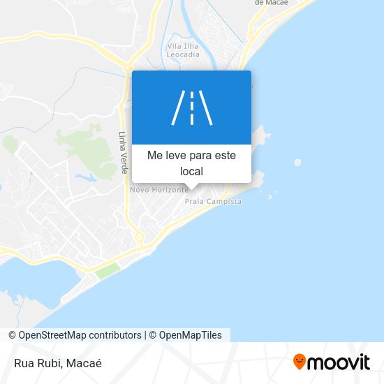 Rua Rubi mapa