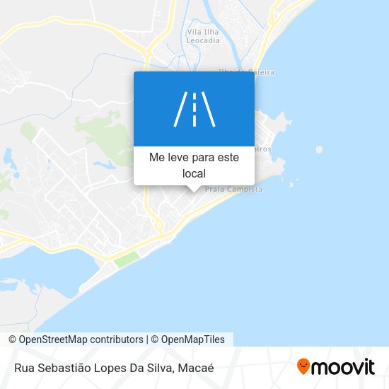 Rua Sebastião Lopes Da Silva mapa