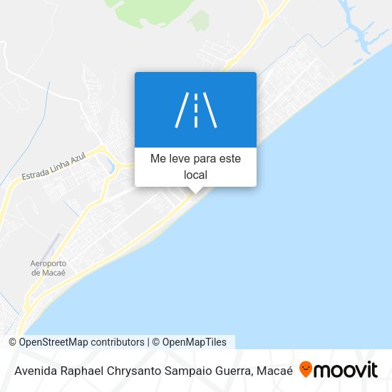 Avenida Raphael Chrysanto Sampaio Guerra mapa