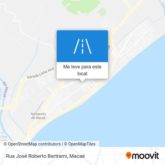 Rua José Roberto Bertrami mapa