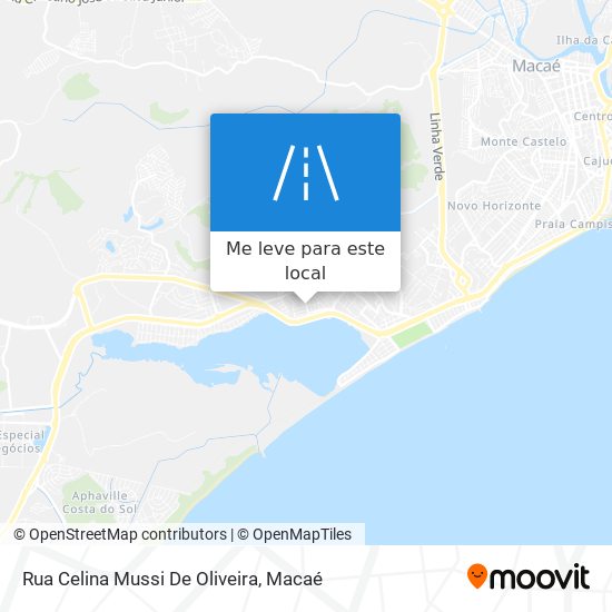 Rua Celina Mussi De Oliveira mapa