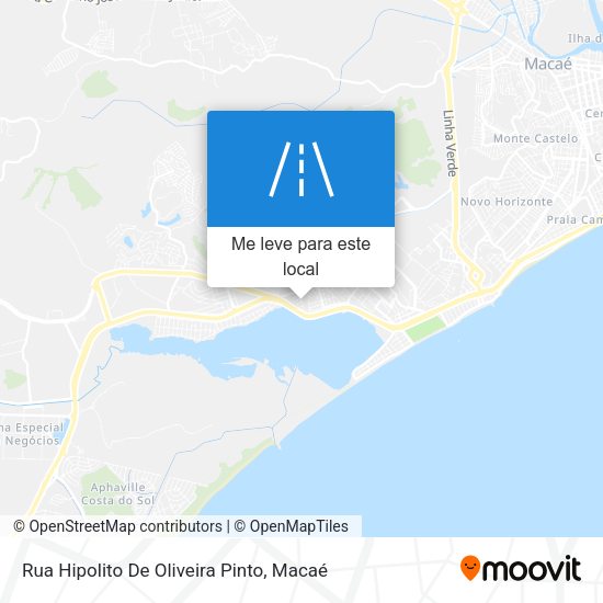 Rua Hipolito De Oliveira Pinto mapa
