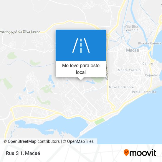 Rua S 1 mapa