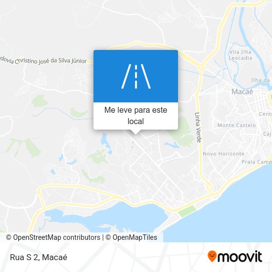 Rua S 2 mapa