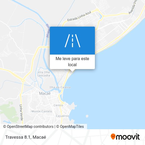Travessa 8.1 mapa