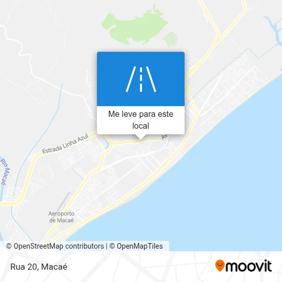 Rua 20 mapa