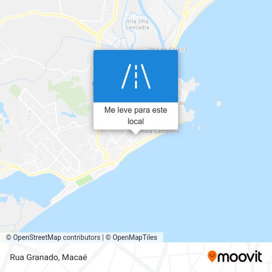 Rua Granado mapa