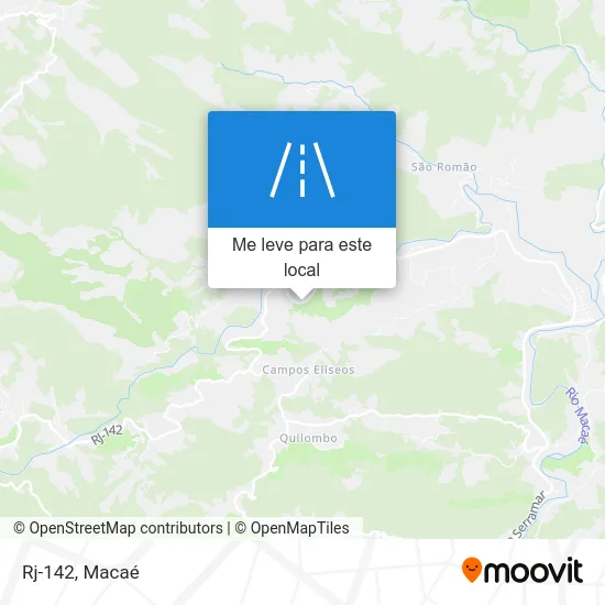 Rj-142 mapa