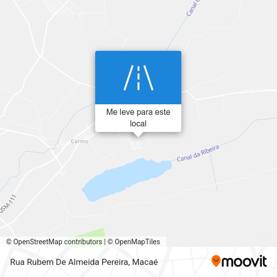 Rua Rubem De Almeida Pereira mapa