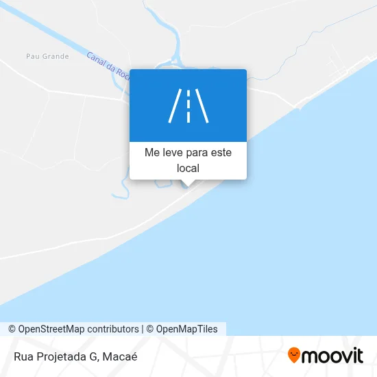 Rua Projetada G mapa