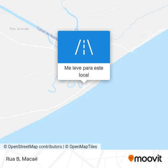 Rua B mapa