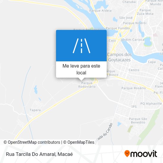 Rua Tarcila Do Amaral mapa