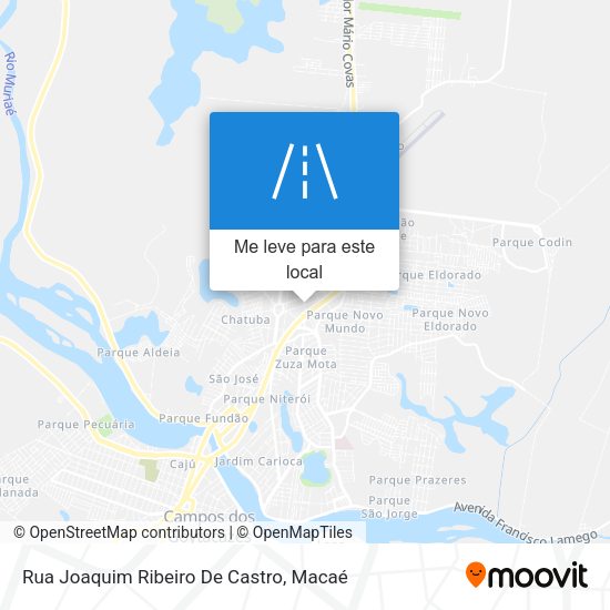 Rua Joaquim Ribeiro De Castro mapa