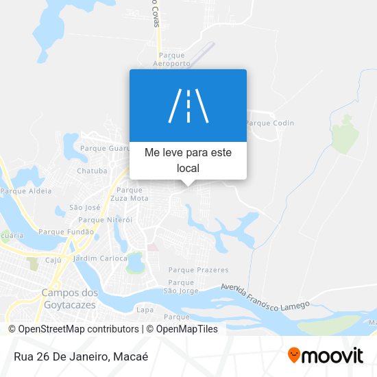 Rua 26 De Janeiro mapa