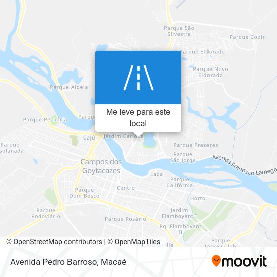 Avenida Pedro Barroso mapa