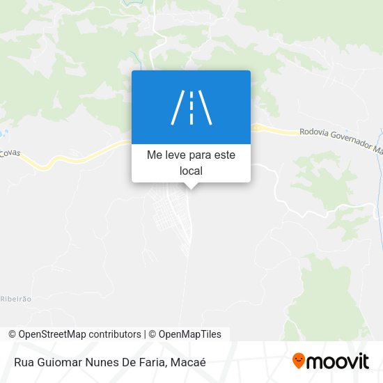 Rua Guiomar Nunes De Faria mapa