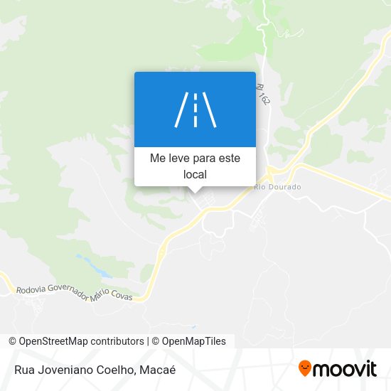 Rua Joveniano Coelho mapa