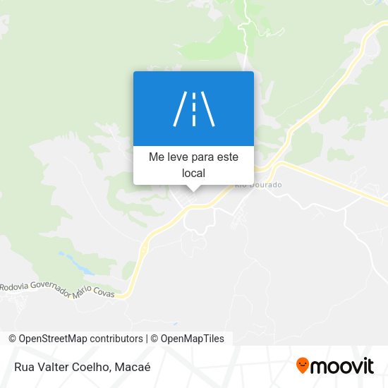 Rua Valter Coelho mapa